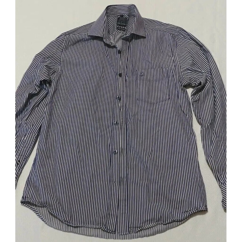 Dockers Long Sleeve Shirt  Size Small Color Black 100% Cotton